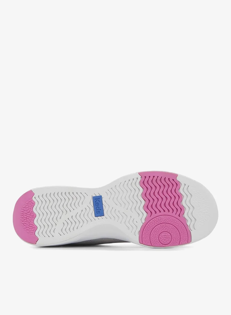 Keds Grey/Neon Pink Keds Women's BlissWalk Slip On Athletic Sneaker Multi for Women | Best Price UAE